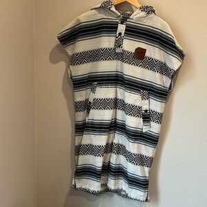 Slowtide terry cloth drying off poncho - size S-M